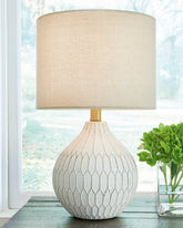 Warmstead Furniture - Ashley Furniture - Wardmont Lighting - Table Lamp (Set of 2) / White - L180094X2